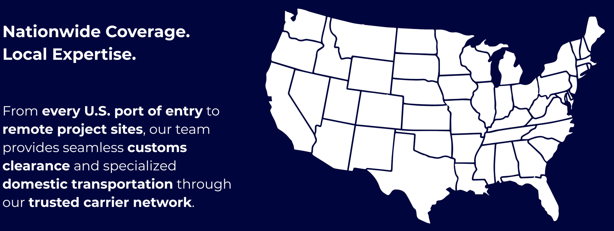 Nationwide Coverage